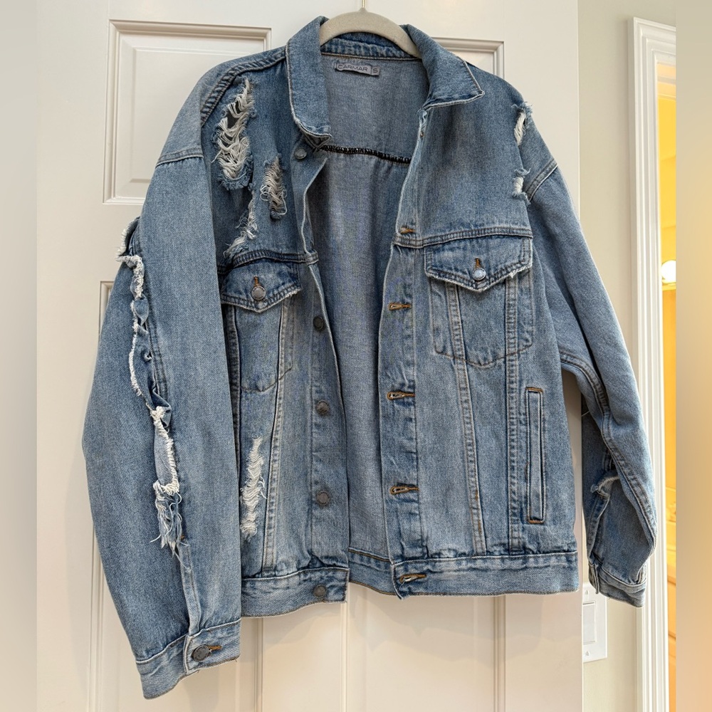 Carmar Light Blue Denim Jacket